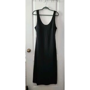 NWT Pretty‎ Lavish Women's Black Slip Midi Dress Sleeveless Size 12